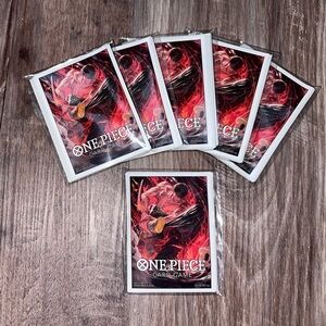 One Piece TCG CCG Roronoa Zoro Official Promotional Sleeves - sealed, total 60